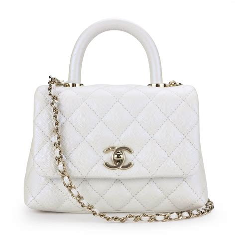 chanel extra mini coco handle bag|Chanel coco handbag price uk.